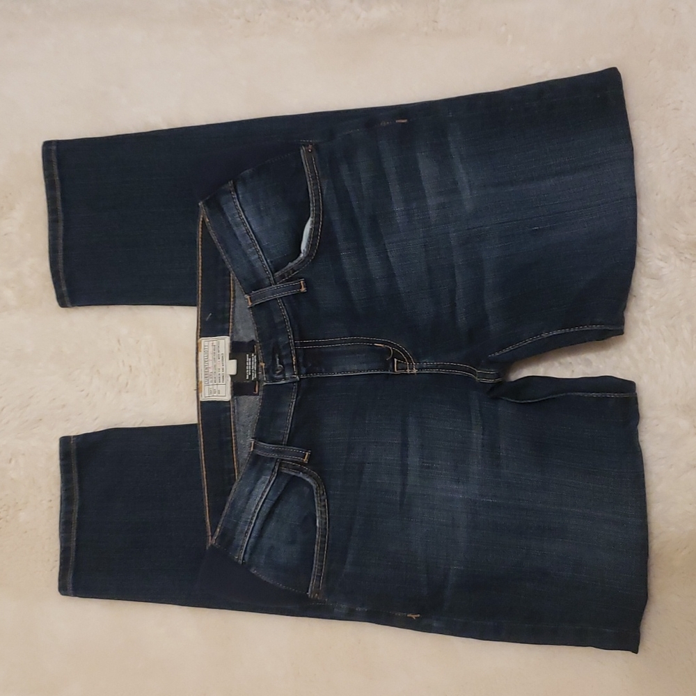 Hatch CURRENT/ELLIOTT Boyfriend Jeans Maternity Straight Leg Jeans sz 26